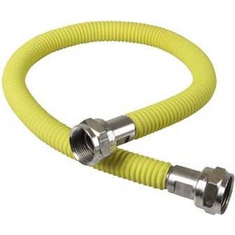 Jeu de tuyaux à gaz en acier inoxydable 60cm