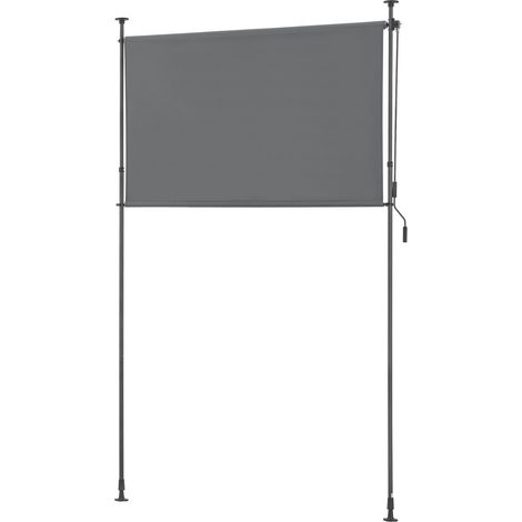 Klemmmarkise Cimarra 200x270cm Dunkelgrau [pro.tec]