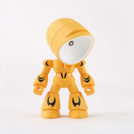 Mini lampada da lettura a LED magnetico luce di notte luce calda per bambini regalo giallo (1/5)