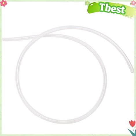 Tbest tuyau pneumatique de compresseur d'air Tuyau pneumatique Flexible pour outillage materiel Transparent Dégagement 10m / 33ft (1/5)