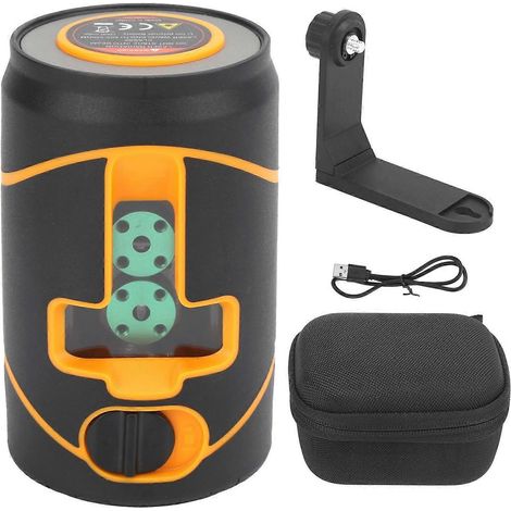 Niveau à bulle miniature T06, portable, étanche, avec faisceau lumineux vert et autonivelant pour une utilisation en intérieur (1/4)