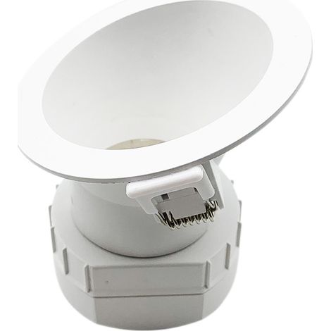 Faretto LED 8W incasso 220v 3 toni luce Switch Rotondo Inclinato F.I.68-82mm (1/5)