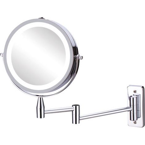 Specchio Grande X3 Luminoso a LED da Parete ø15 - Mp Glass