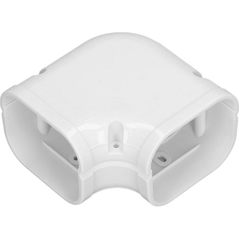 Coude plat à 90 degrés en PVC pour mini climatiseur de 1 à 2 chevaux (1/5)