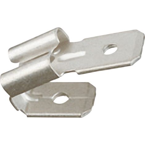 Répartiteur à languette mâle 6.3 x 0.8 mm Klauke 725 15 ° non isolé métal 1 pc(s)