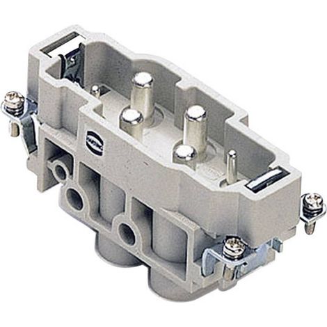 HARTING 09380062611 Insert mâle Han® Com 4 + PE raccord à vis 1 pc(s) (1/3)
