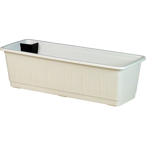 Geli Goods for green Bewässerungs-Blumenkasten 80cm Pflanzkasten Wasserspeicher