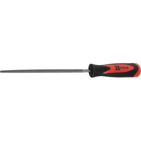 Lima tonda ergonomica con manico da 200 mm