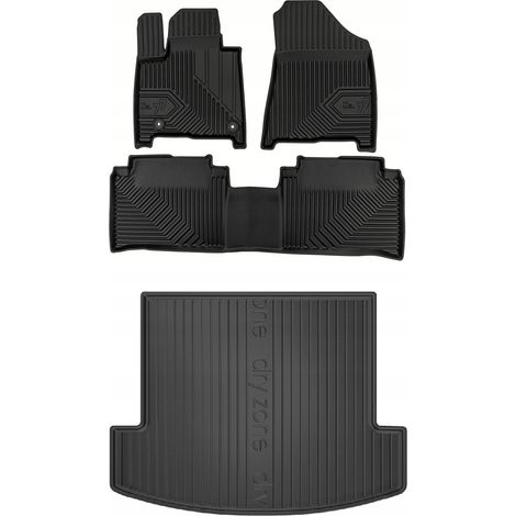 SET 77 Tappetini e tappetino Hyundai Santa Fe 5 dal 2023 - 7 posti con (1/5)