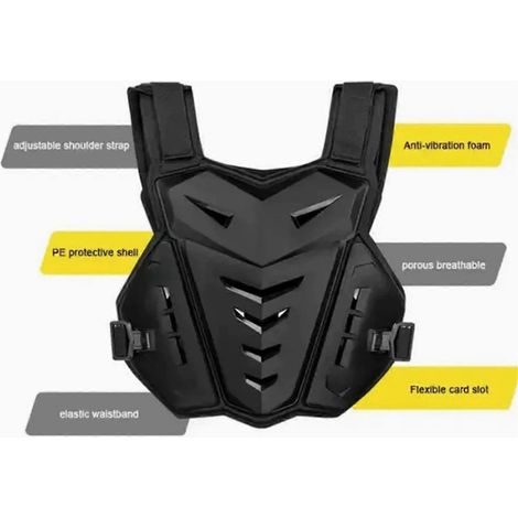 Protection dorsale et pectorale pour motocross, blouson de moto (1/5)