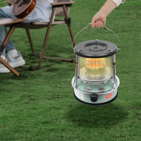Energiesparende Kerosenheizung, 4,6 L Kerosenheizung für Innenräume, tragbare Campingheizung, höhenverstellbar, 31,5 35,5 cm (1/5)