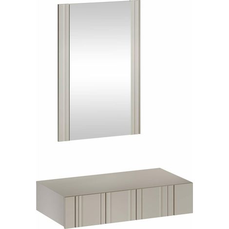 Coiffeuse Evavese 109, Beige, Disponible, 17x80x42cm (1/4)