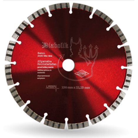Disque à tronçonner diamanté Cedima EC Diabolik 350x25 4 mm