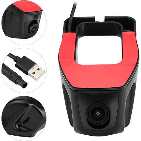 Caméra de bord USB HD 1080P avec GPS pour Android, enregistreur vidéo de conduite DVR (1/5)