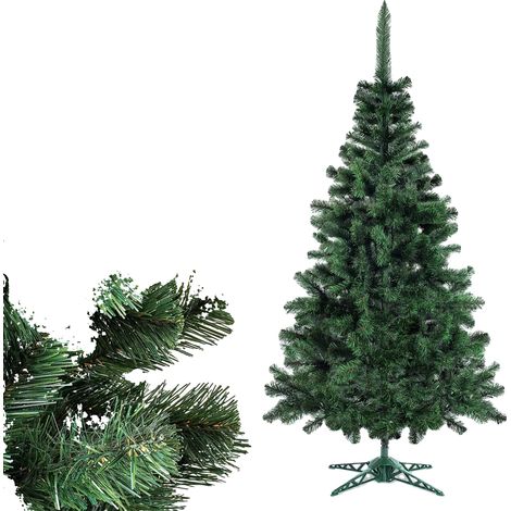 Albero di Natale artificiale, aspetto realistico, facile da montare, 1,8 m (1/5)