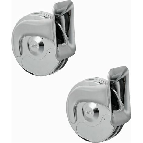 Superlautes Zughorn 800 dB/300 dB 12 V wasserdicht Hoch/Niedrig für Motorräder, Autos, LKWs, SUVs, Boote (1 Stück 800 dB Hochhorn) (1/4)