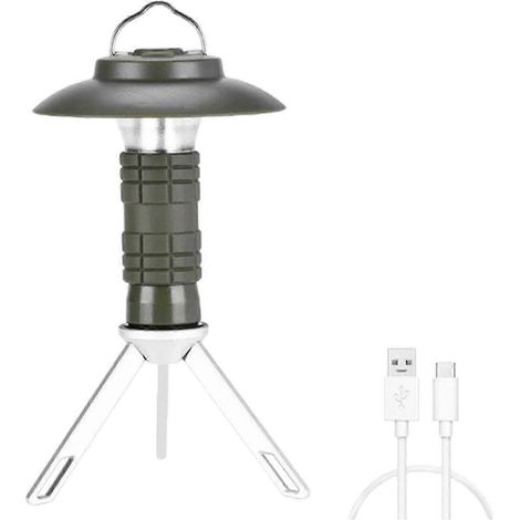 Campinglaterne, wiederaufladbare Outdoor-Lampe, Campinglaterne für Grillabende (1/5)