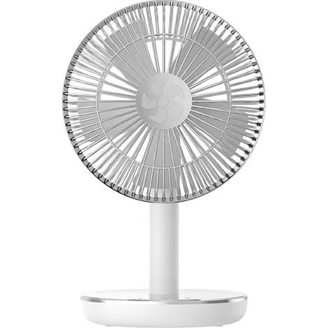 Ventilateurs rechargeables 7200mAh, ventilateur de bureau portable, ventilateur électrique USB pour la maison, le bureau, le dortoir, petit ventilateur électrique, circulateur d'air (1/5)