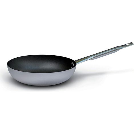 BALLARINI Padella Svasata Bassa D 20 Cm Alluminio Argento