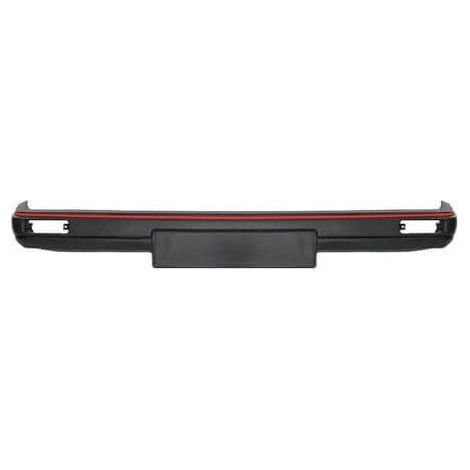 Pare-choc avant noir avec liseret rouge Volkswagen Golf 2 GTI 1983-1991