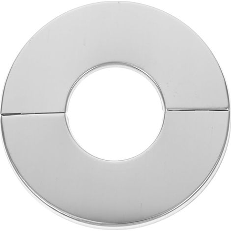 Garniture ronde de tuyau, inox argenté, pour plomberie et robinet (1/5)