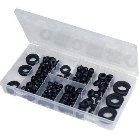 Box mit flexiblen Kabeldurchführungen von Ø 6,30 bis 24,4 mm 180 Stk. (1/5)