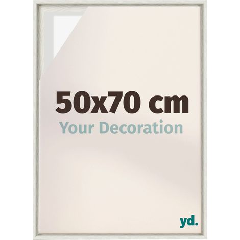 Your Decoration - Cadre flottant - Peinture À La Chaux - Cadre en caisse américaine pour toile sur chassis - MDF - Lyon (1/5)
