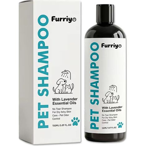 Furriyo Haustiershampoo, Pflegeprodukte für Katzen und Hunde, Shampoo zur Fellreinigung und zum Baden von Haustieren (1/5)