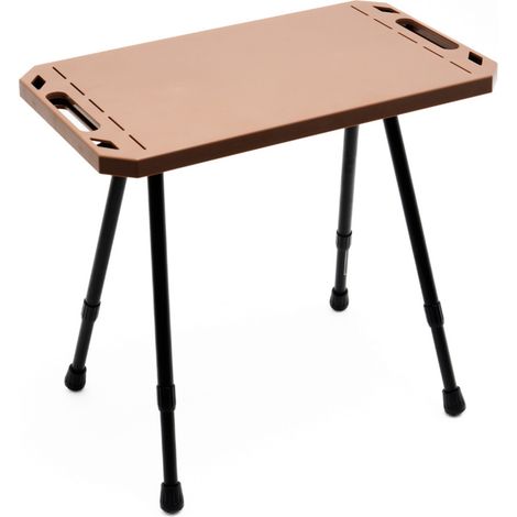 Leichter, höhenverstellbarer, faltbarer Campingtisch aus Aluminiumlegierung, ideal für Picknicks.