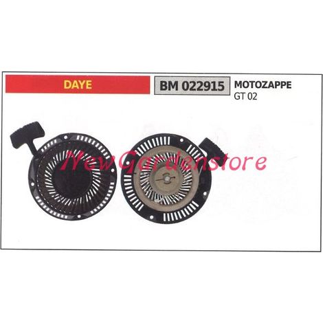 Anlassen des Motors DAYE Motorhacke GT 02 022915