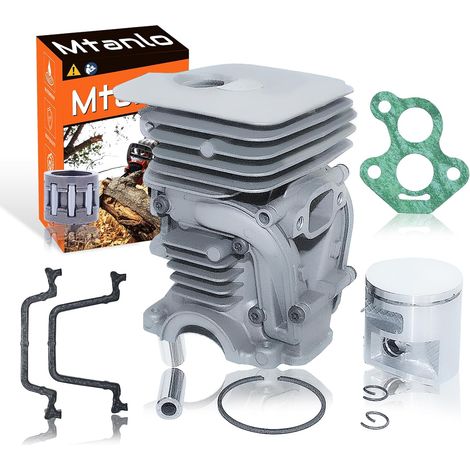 Cylinder Piston Kit For Husqvarna 435 440E 135 140 Jonsered CS2240 Chainsaw 504735101 Cylinder Gasket Carburetor Gasket (1/5)