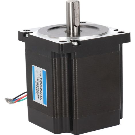 NEMA34 2-Phasen-Schrittmotor 86, 1,8° Schrittwinkel, 6 Nm Drehmoment, Keilwellenprofil FY86EM400A‑14J (1/5)