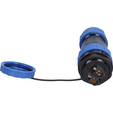 Wasserdichte Anschlussmutter für industrielle elektrische Steckdose, Avionik-Adapterstecker 250V 45A LP282, Befestigungsstift, wasserdicht. (1/5)