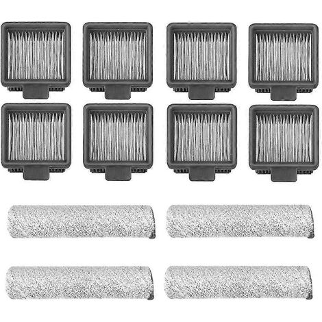 Accessoires pour balai aspirateur sans fil H11 Max avec brosse rotative, brosse principale et filtre.-AquaForge (1/5)