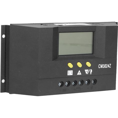 BSY-CM3024Z 12V/24V 10A Intelligenter PWM-Solarregler für Photovoltaikanlagen, Lade- und Entladeregler (1/5)