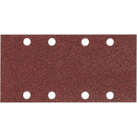 Carta abrasiva velcro Makita, 93 x 185 mm, K120, 50 pz. 93 x 185 mm - K120 - 50 pz. - 8 fori