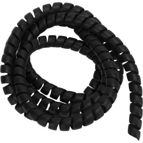 Enrouleur de Câble Spirale Universel pour Vélo et Scooter Électrique M365 - Protection de Frein Noir (1/5)