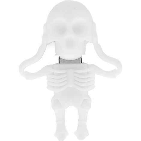 USB-Stick mit weißem Totenkopf-Motiv, 64 GB, schneller Speicher, Großhandel (1/5)