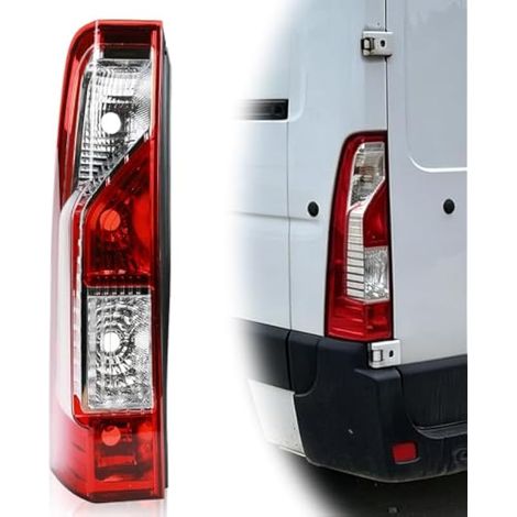 Feu arrière Gauche pour Master 3 NV400 Movano B ab 2010 265550023R Feux arrière Conducteur pour Renault Master III Feu stop, Feu de Position, Clignotant et Feu de Recul 4419378
