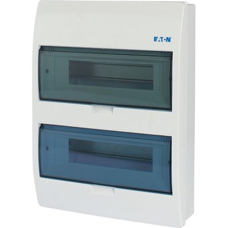 Eaton ECO Quadro elettrico, da superficie, a 2 ranghi, 12 MU, IP40, 280349