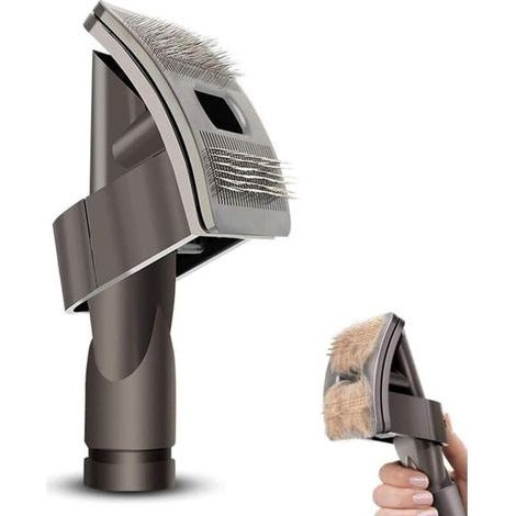 Suitable for Dyson V6V7V8V10 vacuum cleaner accessories, pet brush for long-haired dogs, cat hair brush head (1/3)