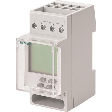 Temporizador digital Siemens 7lf4512-0 230V 16A dos canales