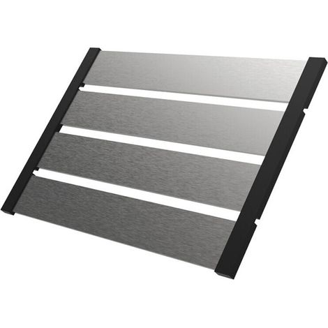 CARESSI Design Abtropfgitter Edelstahloptik