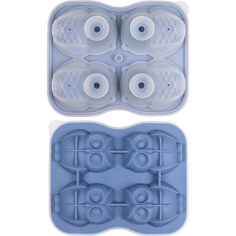 bac à glaçons en silicone forme de chouette – Design entonnoir pour un (1/5)