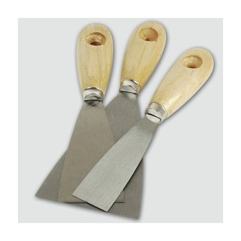 BRÜDER MANNESMANN M 61103 COUTEAU-SPATULE, JEU DE 3 PIÈCES