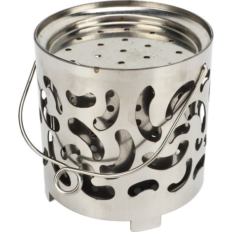 Mini chauffage de camping portable en acier inoxydable pour chauffer rapidement les tentes (1/5)