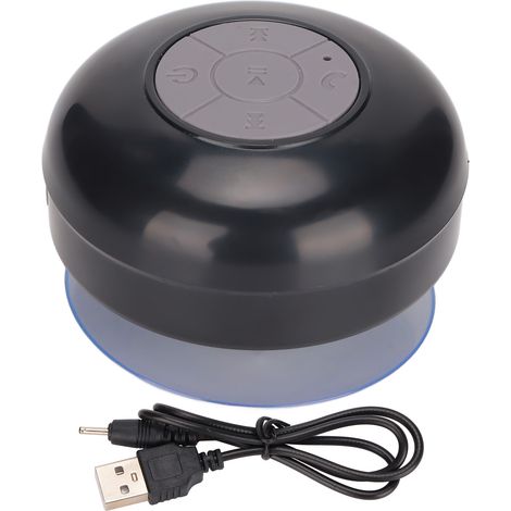 IPX4 wasserdichter Bluetooth-Lautsprecher, ausgewogener Klang mit tiefen Bässen, universelle Kompatibilität, tragbarer, per USB aufladbarer Lautsprecher (1/5)