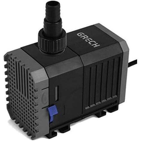 QORVA-Pompe d'aquarium submersible pompe de bassin auto-amorçante pompe à eau (35W, 2000 l/h) (1/5)