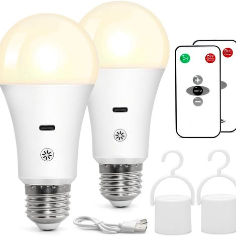 Filiyano – Lampe LED rechargeable à piles – Bouton, RGB+CCT, Blanc/Chaud/Neutre A60 (1/5)