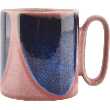 Taza de pintura 39cl Rosa/Azul - Fine Dining Living (1/3)